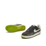 Fat Joe Signed Nike Air Force 1 Low Terror Squad Grey & Green | Size 12 | 40 for 40 | The Air ...