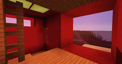 RED concrete Minecraft Map