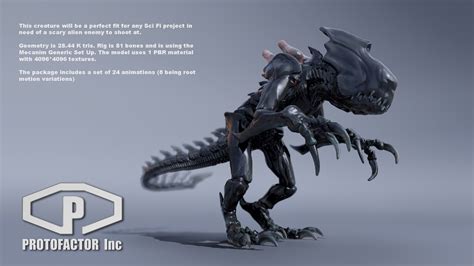 SCI FI CREATURES VOL 1 – PROTOFACTOR