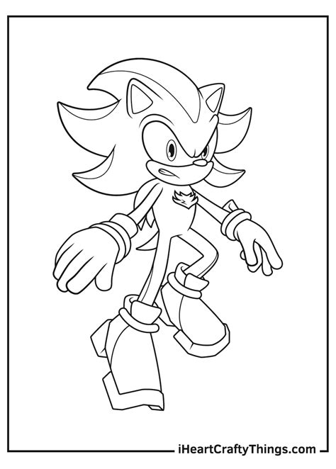 Baby Shadow Coloring Pages