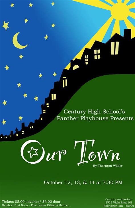 Our Town - Theatre Poster by bleste on DeviantArt | Theatre poster, Our ...