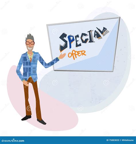 Special offer concept stock vector. Illustration of white - 75883820