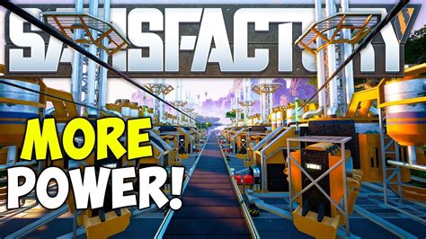 HUGE POWER BOOST! FUEL GENERATORS! Satisfactory Gameplay - YouTube