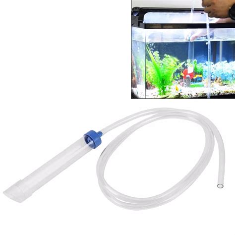 Aquarium Fish Tank Vacuum Gravel Water Filter Cleaner Siphon Pump Manual Cleaner Pump Safe ...