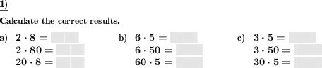 Times table with factor ten - Create your own individually crafted math ...