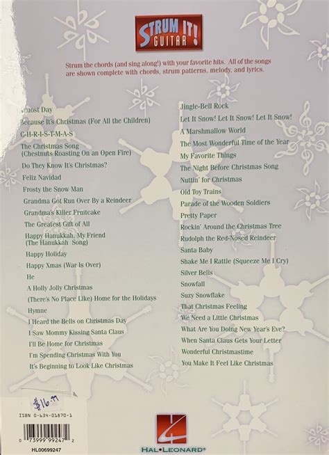 Guitar – Christmas Songs for Guitar – Lillo's School of Modern Music Ltd.