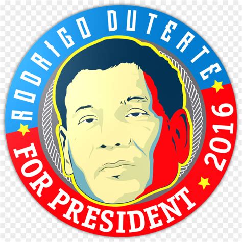 Rodrigo Duterte Logo Clip Art Font Text Messaging PNG Image - PNGHERO