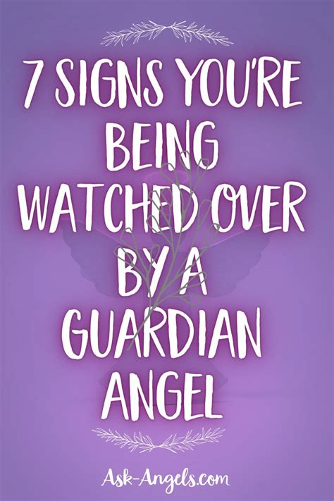 7 Guardian Angel Signs You Need to Know About! Ask-Angels.com | Angel ...