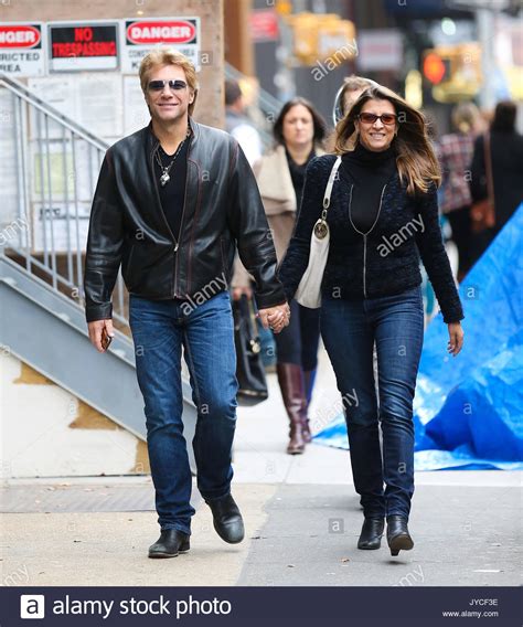 Jon Bon Jovi and Dorothea Hurley. Jon Bon Jovi is all smiles as he ...