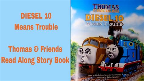 Thomas and Friends - Diesel 10 Means Trouble | Book Reading - YouTube