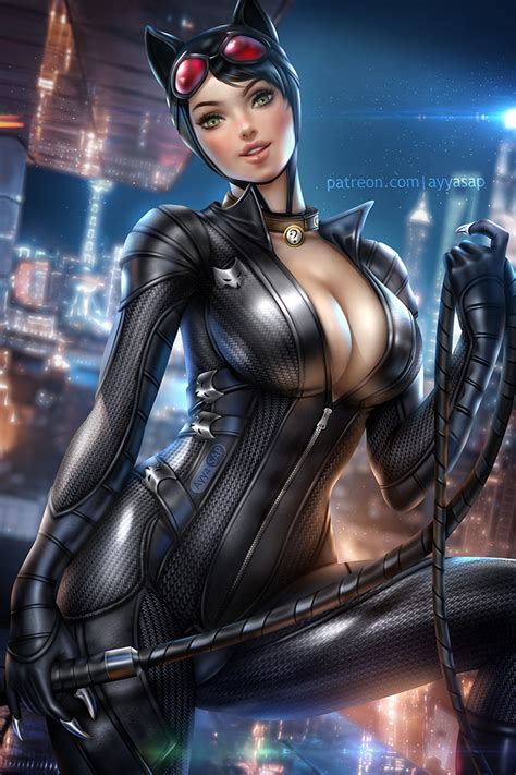 Catwoman - Batman - Mobile Wallpaper by AyyaSAP #3147516 - Zerochan ...