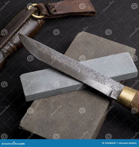 Background with a Pattern of Damascus Steel. Macro Shot of Damascus Knife Texture Stock Image ...