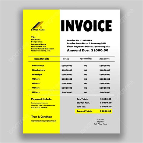Stylish Business Client Pack Medialoot Invoice Design - vrogue.co