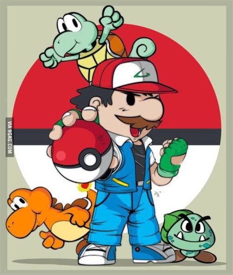 Pokémon, Mario style! | Pokemon crossover, Super mario art, Pokemon