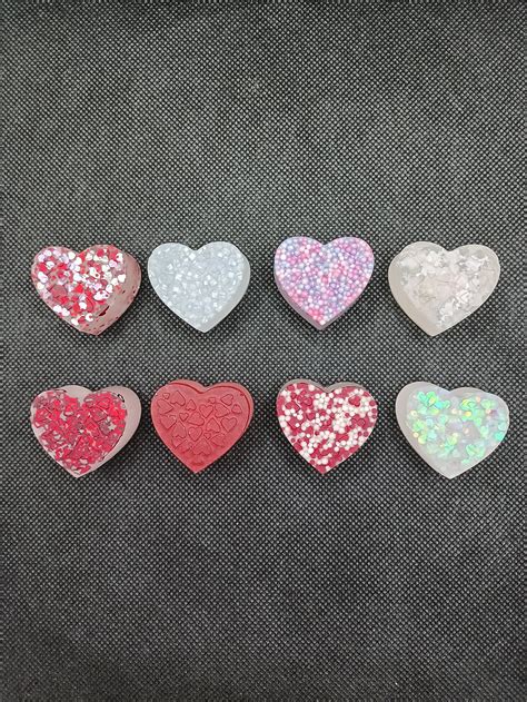 Heart Magnets Set of 4 - Etsy