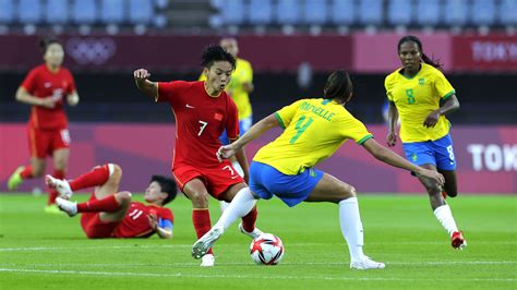 Brazil romps China 5-0 in opening match | NBC Olympics