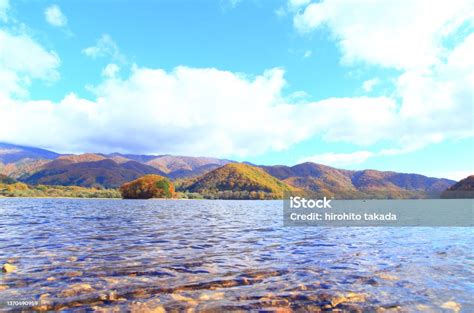 Lake Hibara In Autumn Stock Photo - Download Image Now - Autumn, Autumn ...