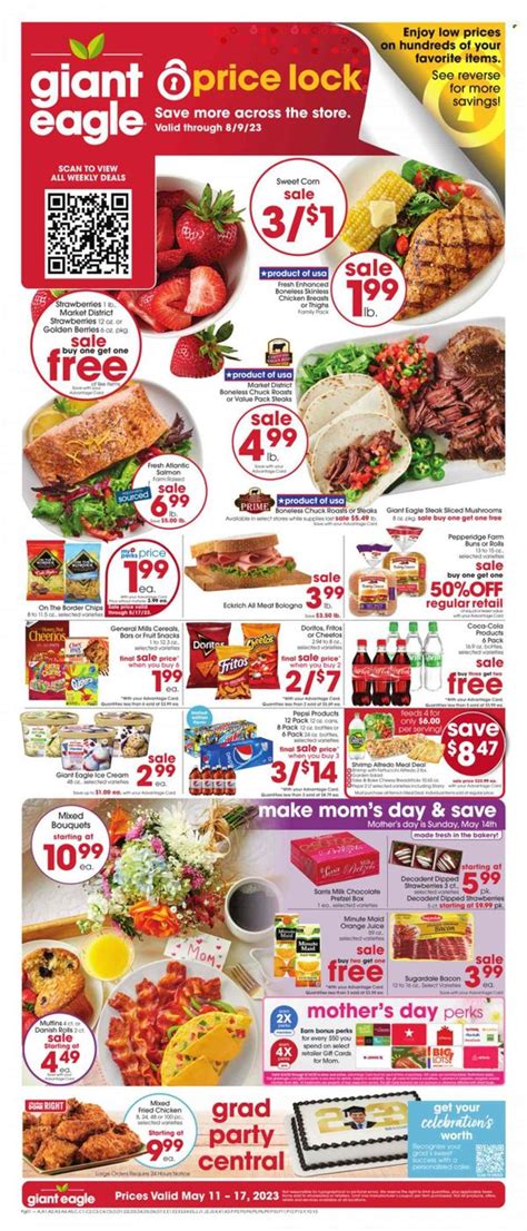 Giant Eagle (PA) Weekly Ad Flyer Specials May 11 to May 17, 2023