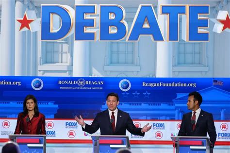 Republican Candidates Tangled in Second 2024 Presidential Debate ...