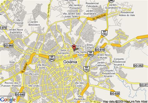 Goiania Map - Brazil