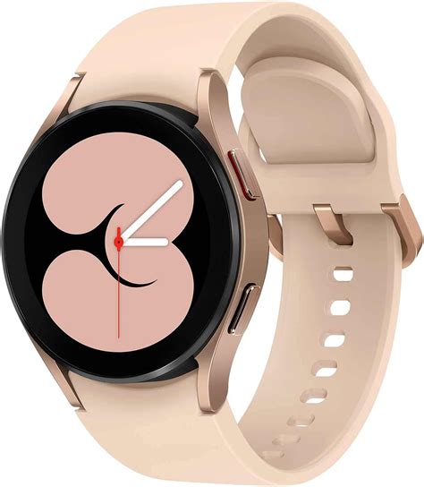 Samsung Galaxy Watch4 40mm Bluetooth Smart Watch, Pink Gold (UK Version) : Amazon.co.uk ...