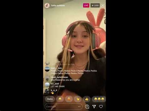 Baby.ashleee ig live - YouTube