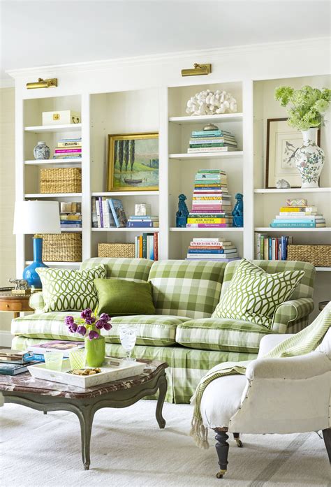 Add a touch of green living room ideas decorating with these design ideas