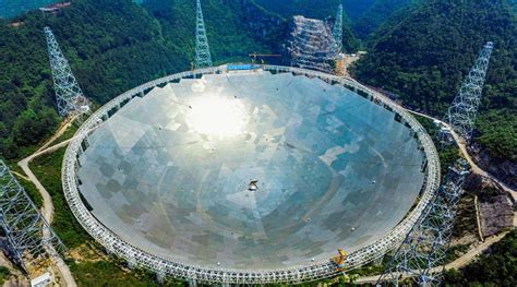 China launches world's largest FAST radio telescope: 500 meters in ...