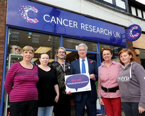 Supporting Cancer Research – Rt Hon Sir Michael Fallon KCB