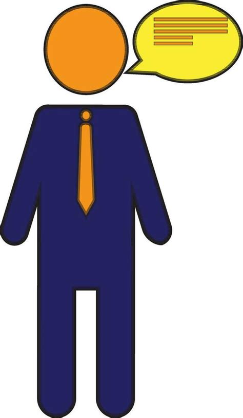 Businessman icon with callout. 24826719 Vector Art at Vecteezy