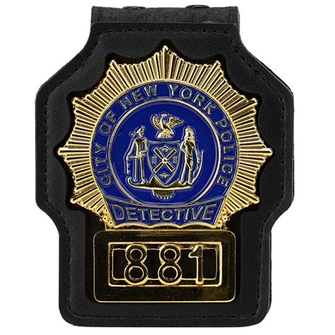 Nypd Detective Badge