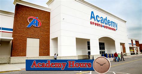 Academy Hours - Open/ Closed | Sports Store Hours, Holiday list, Near me