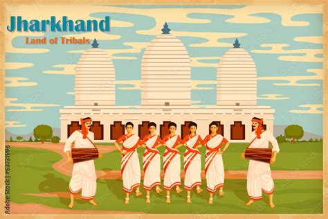 Culture of Jharkhand Stock Vector | Adobe Stock