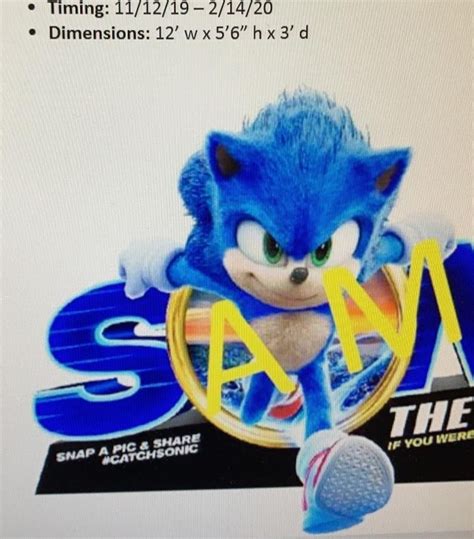 Yet another Sonic movie redesign leak | Sonic the Hedgehog (2020 Film) | Know Your Meme