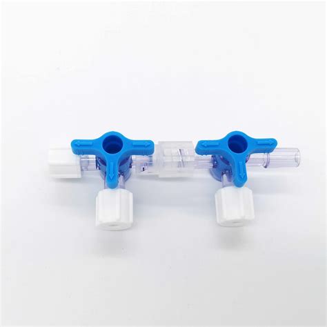 Disposable Surgical Plastic Three Way Stopcock Flow Control Luer ...