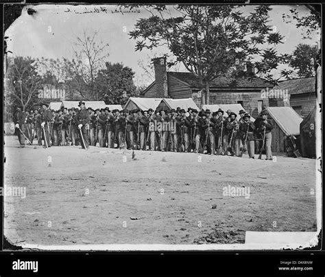 Company "A", 9th Indiana Infantry Stock Photo - Alamy