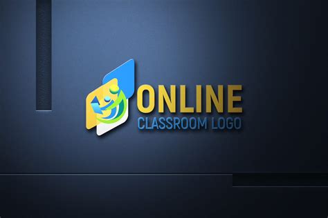 Free Online Class Logo Design Free PSD Template – GraphicsFamily