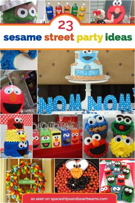 23 Sensational Sesame Street Party Ideas - Spaceships and Laser Beams