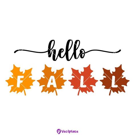 Hello Fall Svg, Pumpkin Svg, Fall Pumpkin Svg, Fall Svg, Cut File ...