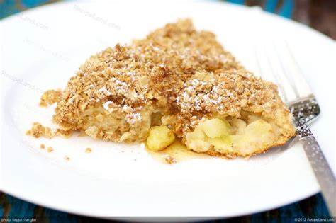 Apple Crisp Oven Pancake - Bisquick Recipe