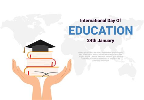 international day of education background celebrated on january 24th ...