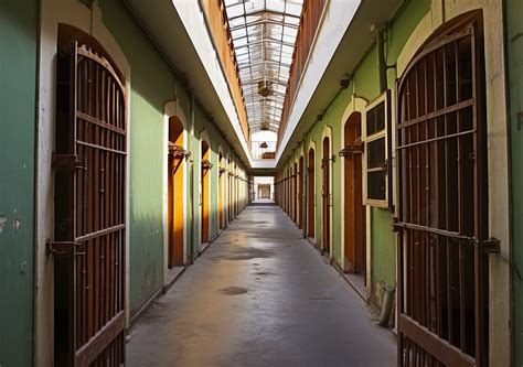 Large Prison Yard At Elvispreparatory School St Lucia Background ...