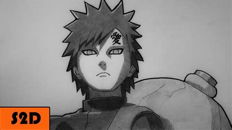 How To Draw Gaara | Pencil - YouTube