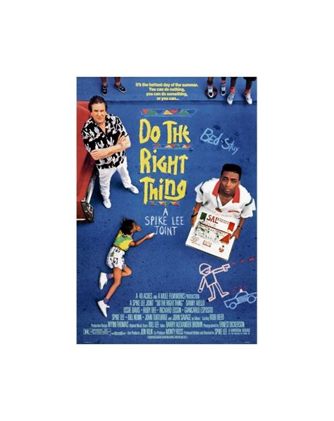 Do the Right Thing Movie Poster Glossy High Quality Print - Etsy