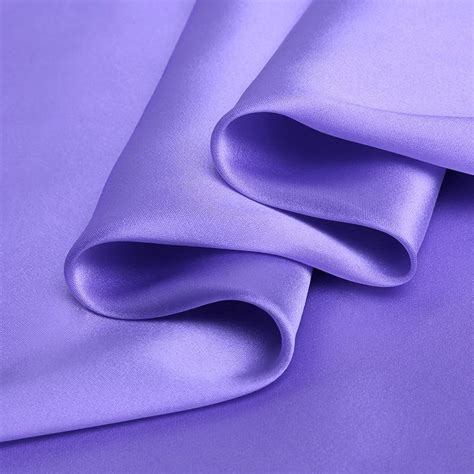 Light Purple 100% Pure Silk Charmeuse Fabric for Fashion | YTFabric.com