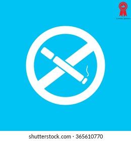 No Smoking Sign Vector Stock Vector (Royalty Free) 365610770 | Shutterstock