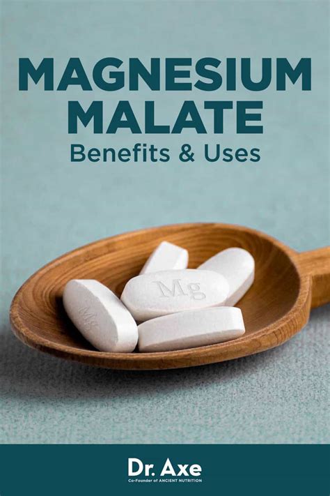 Magnesium Malate Benefits, Uses, Dosage, Side Effects - Dr. Axe