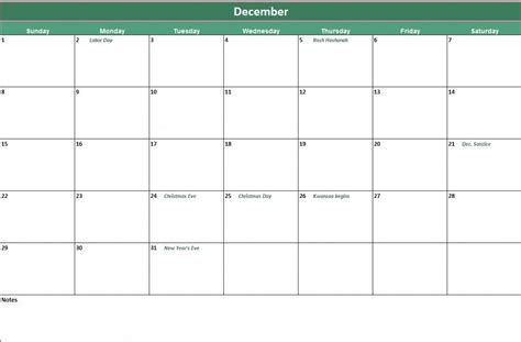 Microsoft Excel Calendar Template | Images and Photos finder