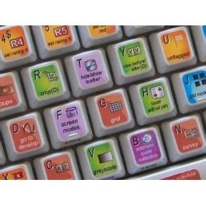 4Keyboard Lightroom Keyboard Sticker is Compatible with Adobe | Keyboard stickers, Lightroom ...