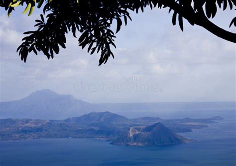 Taal volcano, Tagaytay stock photo. Image of lake, volcanic - 58556854